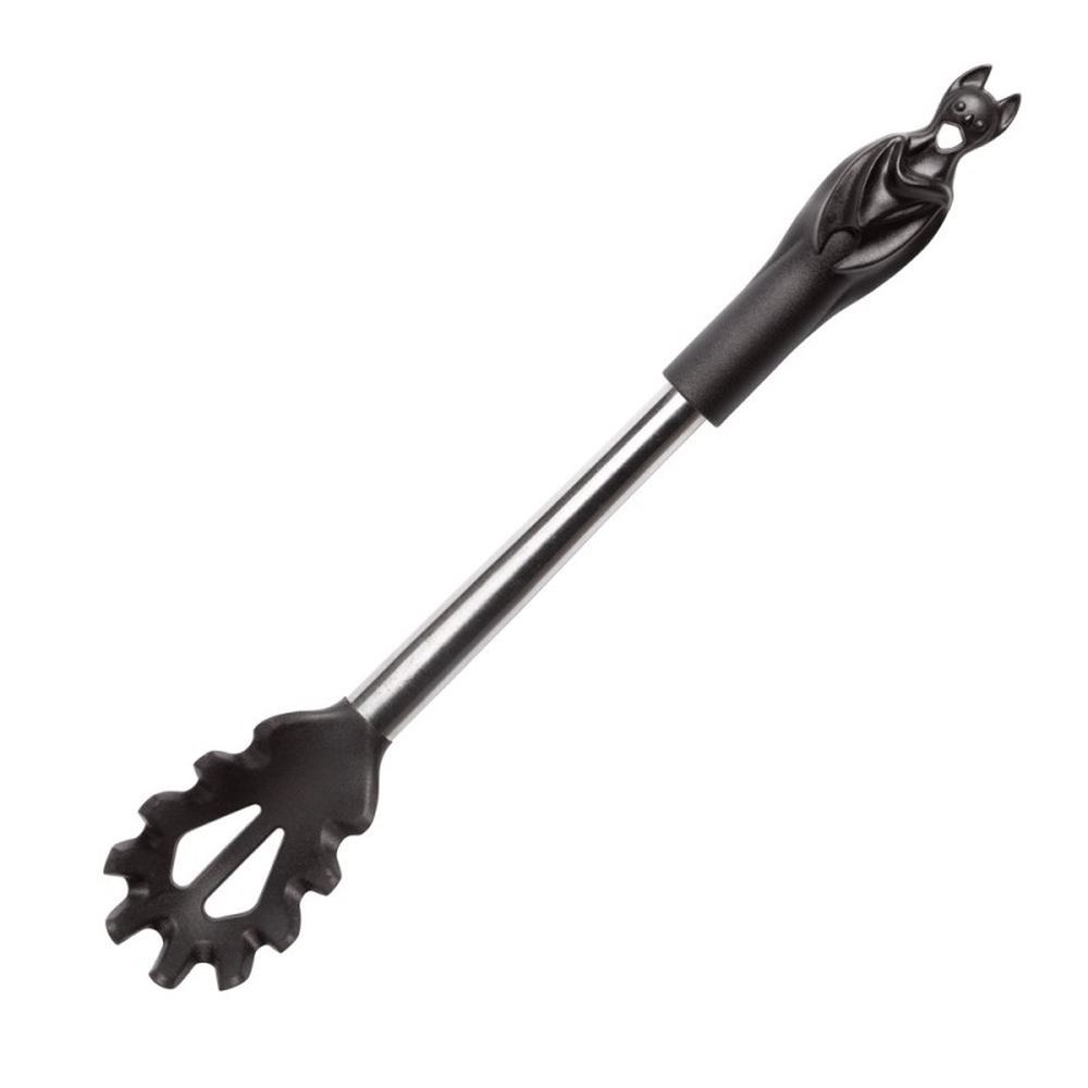 Alchemy - Black Bat Pasta Spoon Lepel - Zwart
